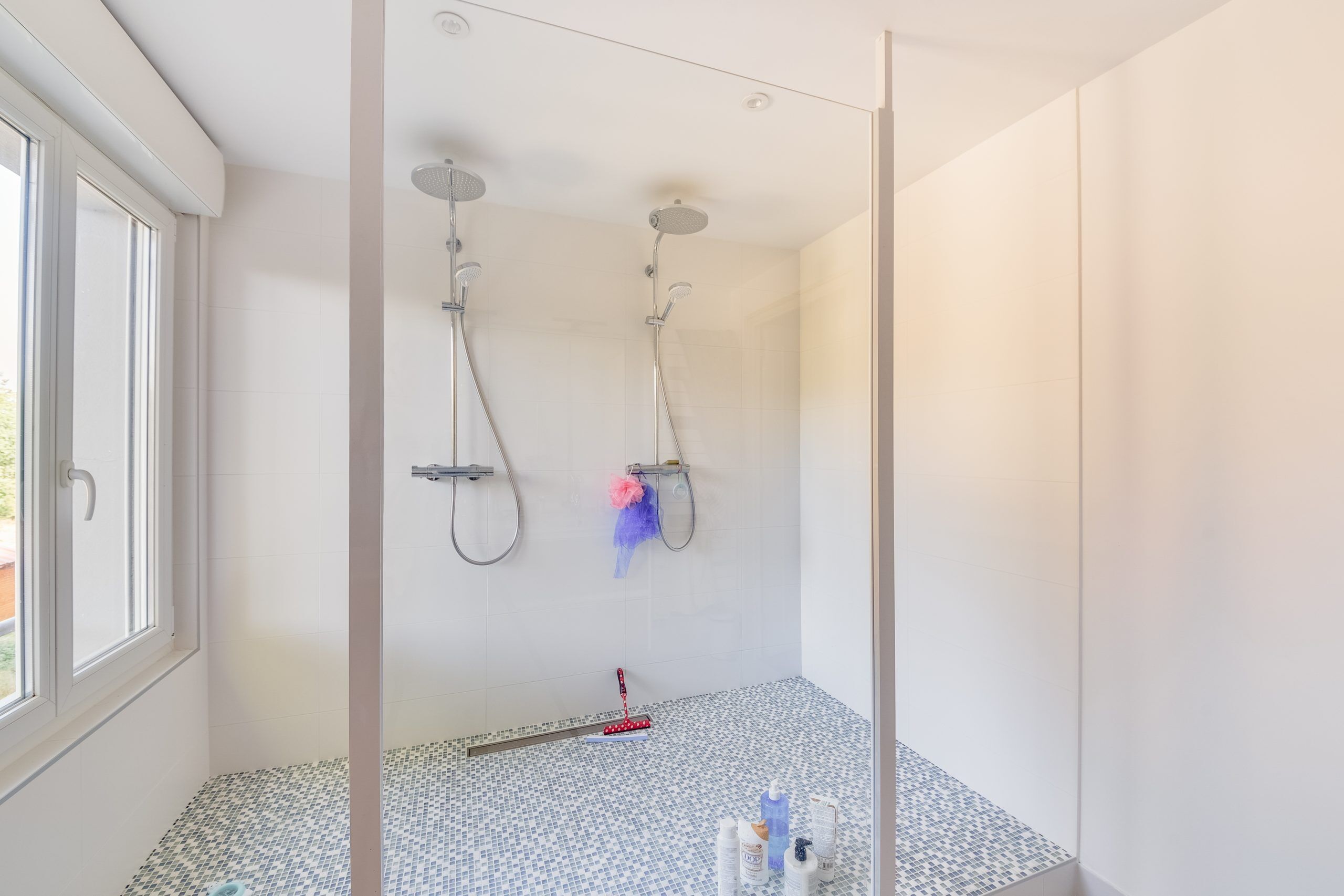 Création d'une douche pour deux personnes à Lorient