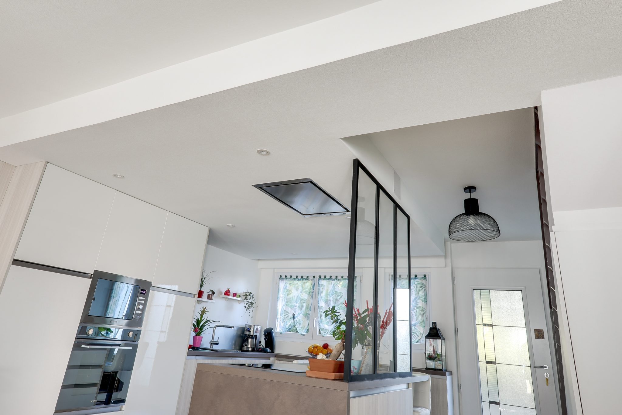 Rénovation intérieur cuisine verrière Lorient