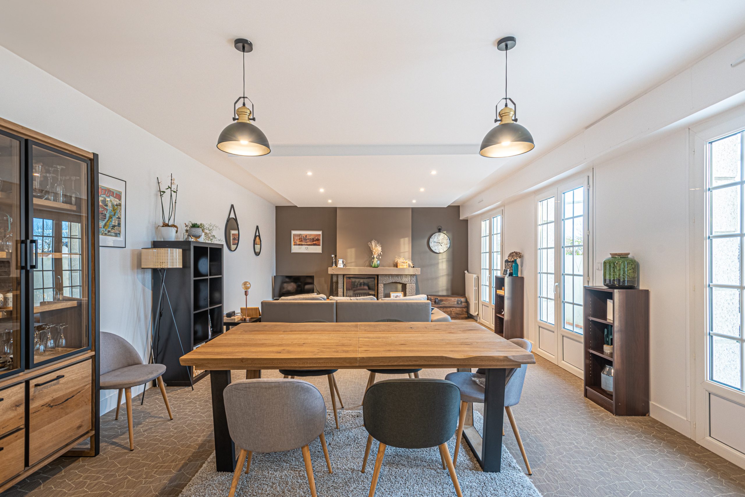 Rénovation de maison et salon en Bretagne